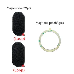Baseus Magnetic Car Phone Holder with Easy Mount and Double - Sided Tape (Attachment)