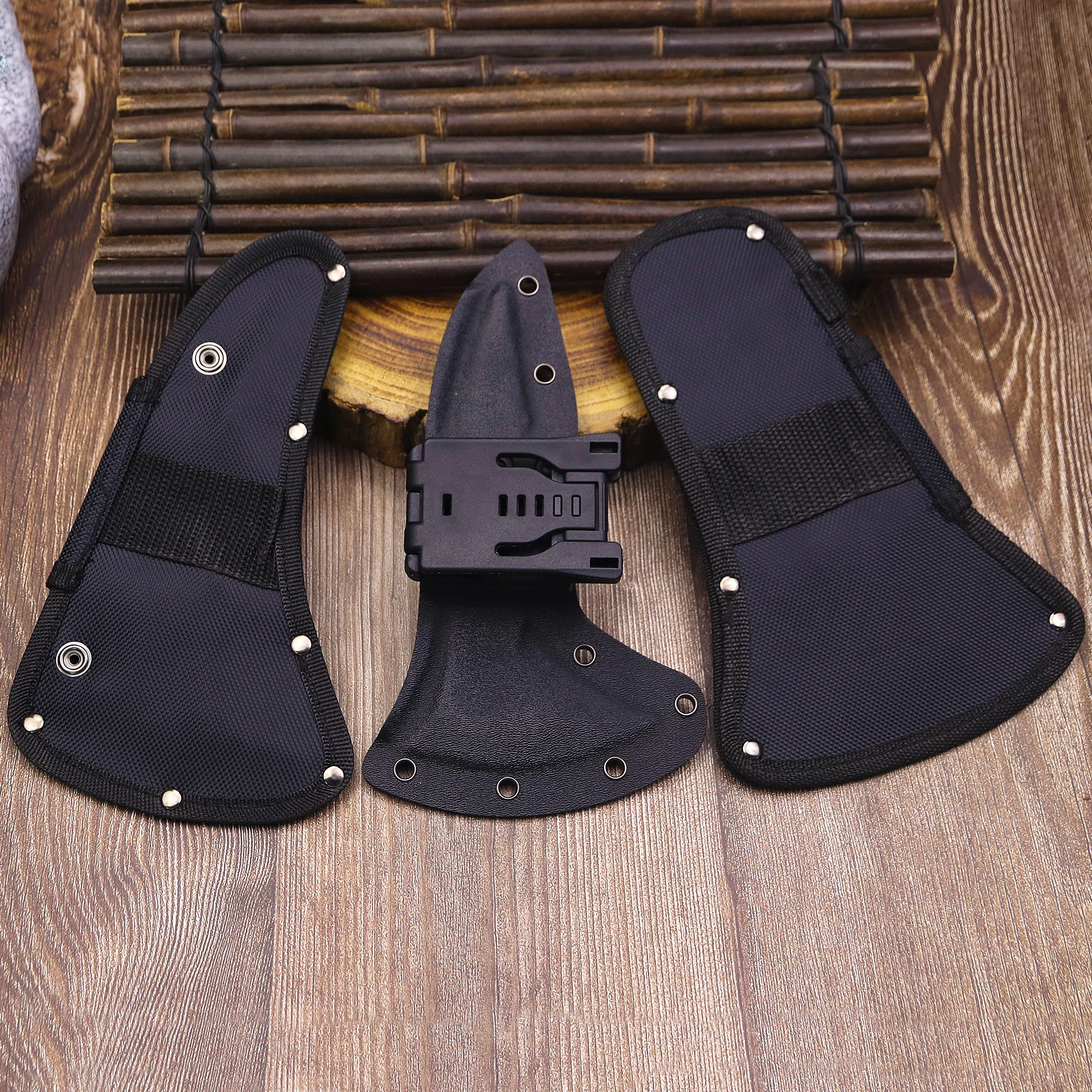 High-end hand-stitched nylon axe sheath, outdoor axe K sheath, suitable for tactical axe, camping axe, logging axe 2
