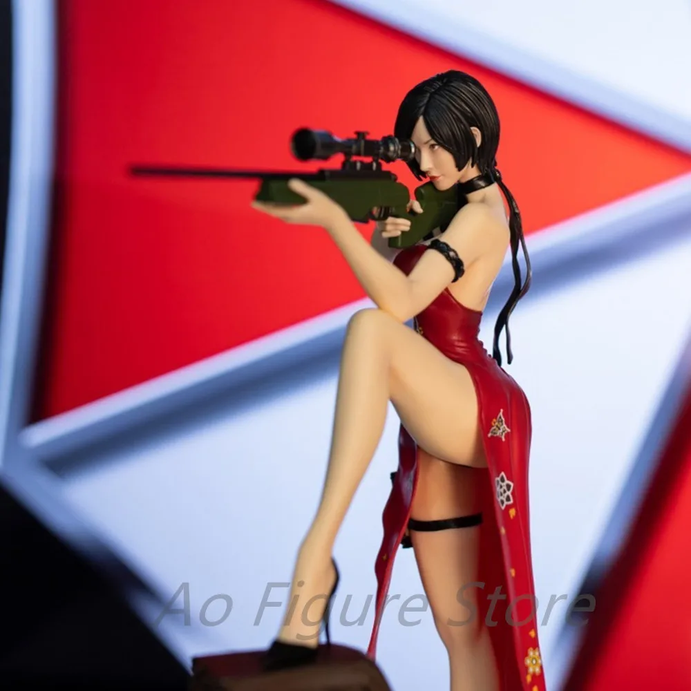 

34cm Ada Wong Biohazard Girls Figure Anime Figure Toy Game Action Figures Collectible Pvc Gk Model Statue Doll Birthday Toy Gift