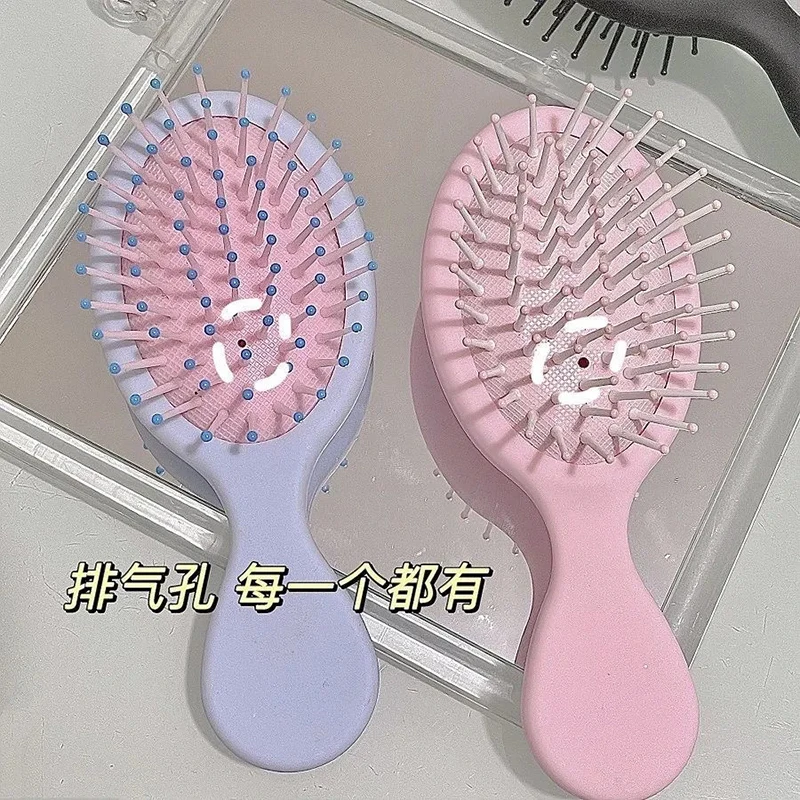 산리오 애니메이션 마이 멜로디 시나모롤 쿠로미 에어 쿠션 빗, 귀여운 헬로 키티 Y2K 빗, 만화, 휴대용 미니 빗, 소녀 선물