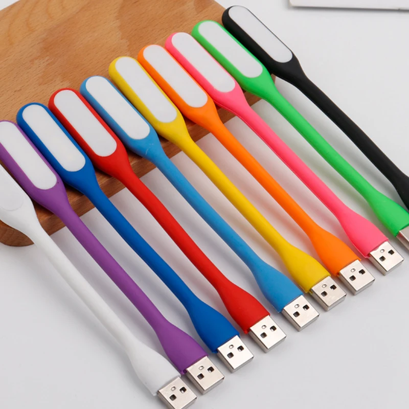 LED Light Portable USB Mini Book Reading Travel Table PC Computer Laptop Notebook Flexible Bendable Night