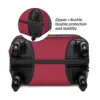 Anime Pokemon Funny 3D Face Suitcase Cover Business Vacation Useful Luggage Accesories Protection 3