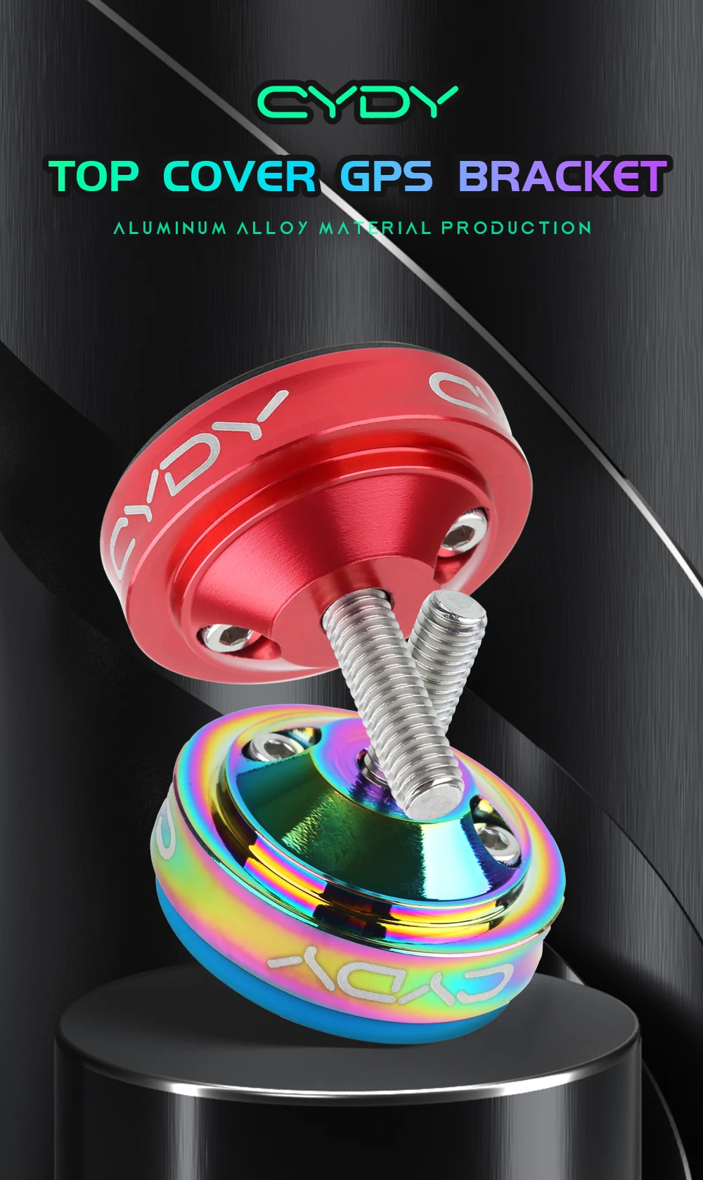 Description Picture 2 of itemCYDY Garmin Bike Mount Bryton Rider 420 Wahoo XOSS IGPSPORT Bicycle Computer light holder support Road MTB GPS Bike accessories