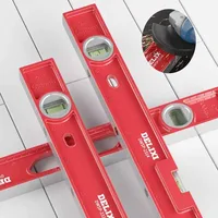 High Precision Level Multi Functional Household Small Measuring Tape Fall Prevention Strong Magnetism Measuring Hardware Tools 1