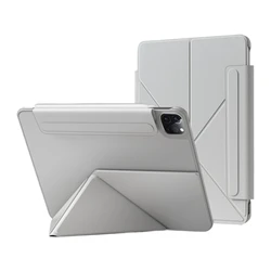Ultra - Slim Magnetic Folio Case with Multi - Angle Stand for iPad Pro11 2020 - 2022 (GRAY)