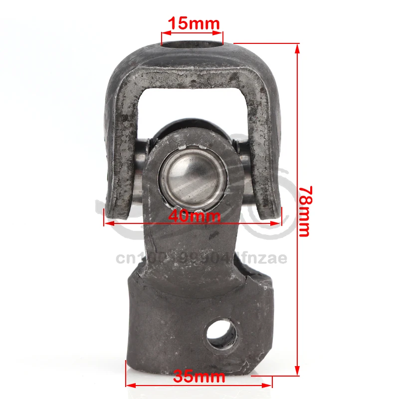 

30T 15mm D phosphating universal steering ball U-shaped joint is suitable for ATV UTV golf cart off-road vehicle parts