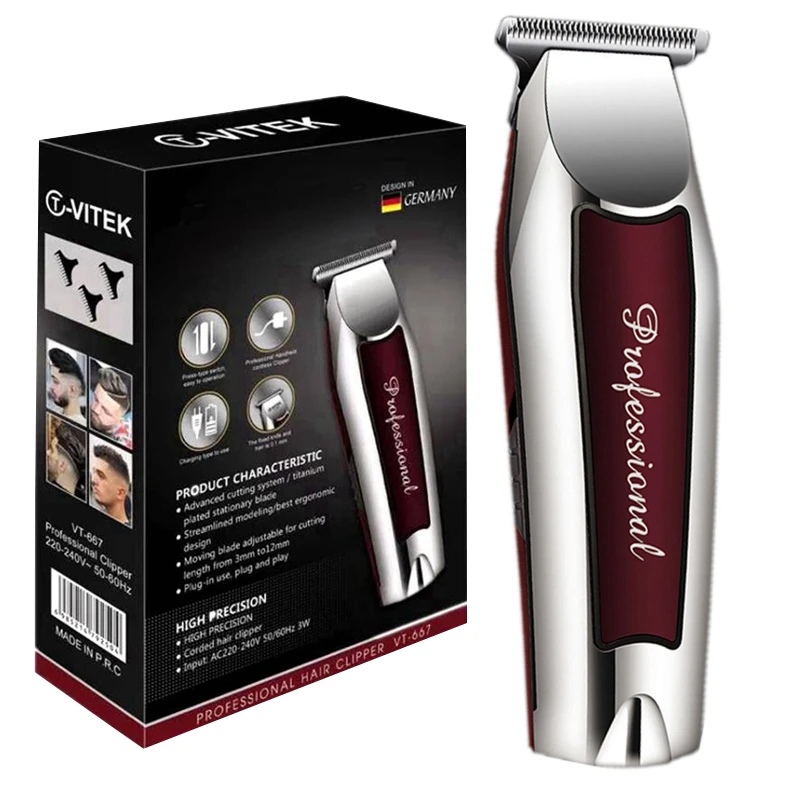 Men's Professional Electric Rechargeable cordless hair trimmer