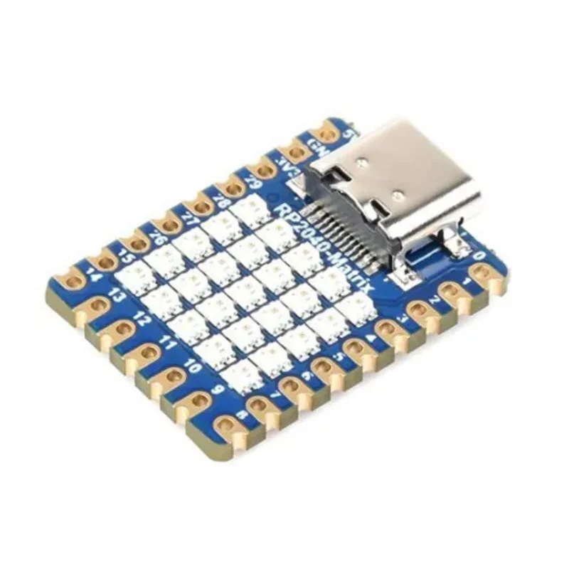 Scheda Di Sviluppo Raspberry Pi Pico, Matrice Di Moduli Led, 5 X 5Rgb, Raspberry Pi Rp2040