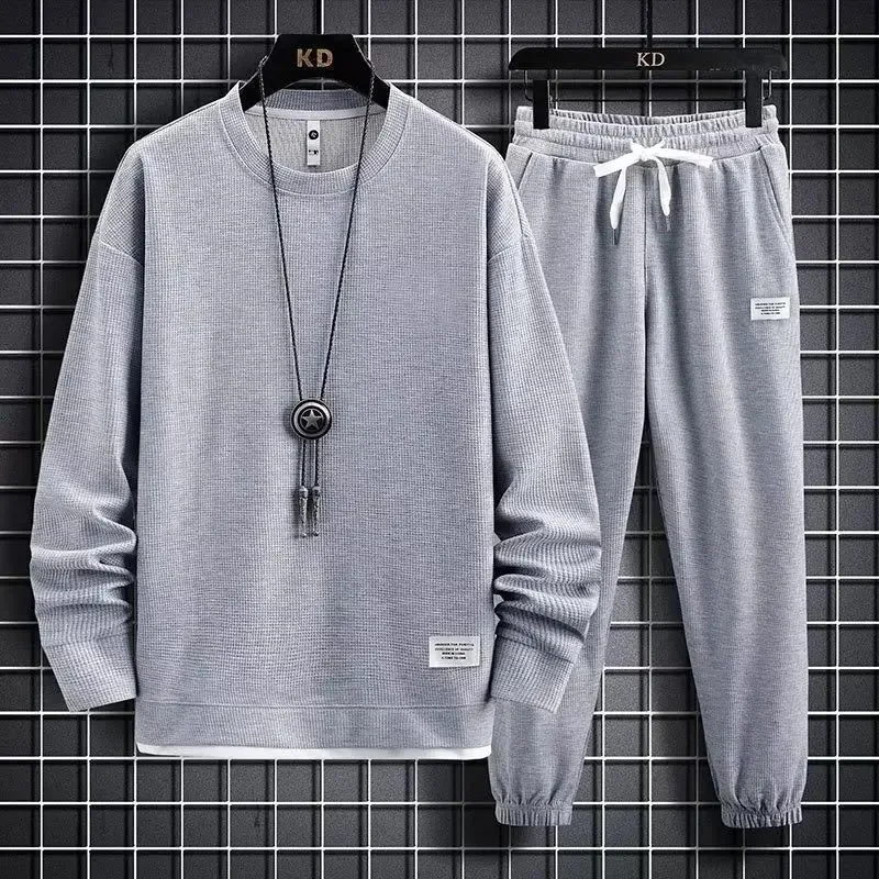Light gray A02 long sleeve suit