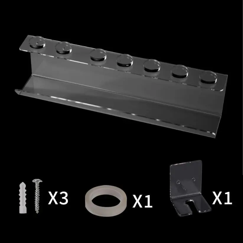 Dyson Airwrap acrylic curly hair wall bracket storage rack tool household bathroom rack storage rack 5