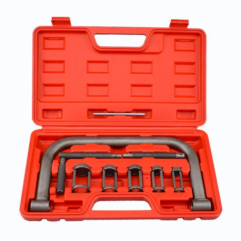 

Engine Cylinder Head Valve Spring Compressor Pusher Removal Install Tool Clamp Set For Car Motorcycle