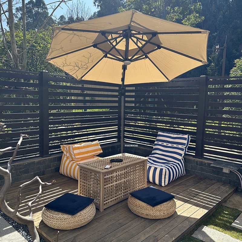 Creative Waterproof Outdoor Sofas Modern Outdoor Furniture Home Garden Patio Leisure Lazy Bean Bag Chair Beach Bar Lounge Chair