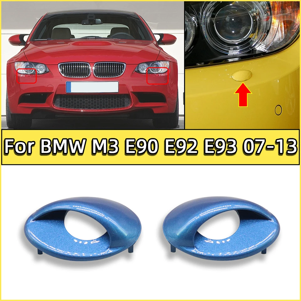 

Spray Nozzle Cap Lid Headlight Washer Nozzle Shell Cover For BMW M Series M3 E90 E92 E93 2007 2008 2009 2010 2011 2012 2013