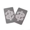 1PC Tobacco Grinder Card Grindering Card Mill Herbal Leaf Tobacco Crusher Card Grinder Grindering Card Cigarette Grinder Card 5