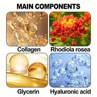 Crème raffermissante pour le corps, crème raffermissante abdominale, huile de jojoba et caféine, beige clair liftant, adaptée pour abdominaux, fesses, cuisses et poitrine 5