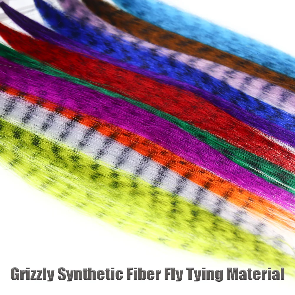 Fly Tying Bucktail Jig Lure Making Materials Synthetic Fiber
