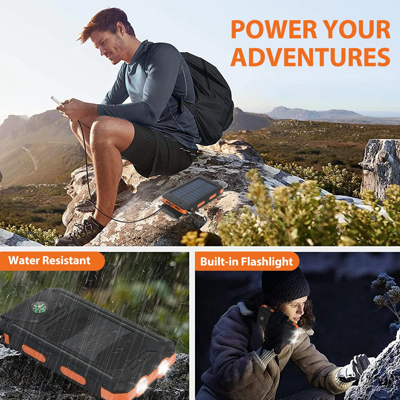 20000mAh Solar Power Bank 4