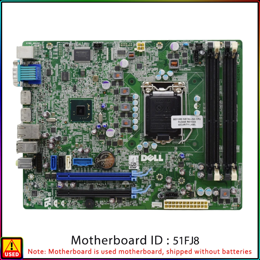 

Материнская плата для Dell Optiplex7010 9010 SFF F55GT 0M04X 51FJ8 GXM1W 39KXD