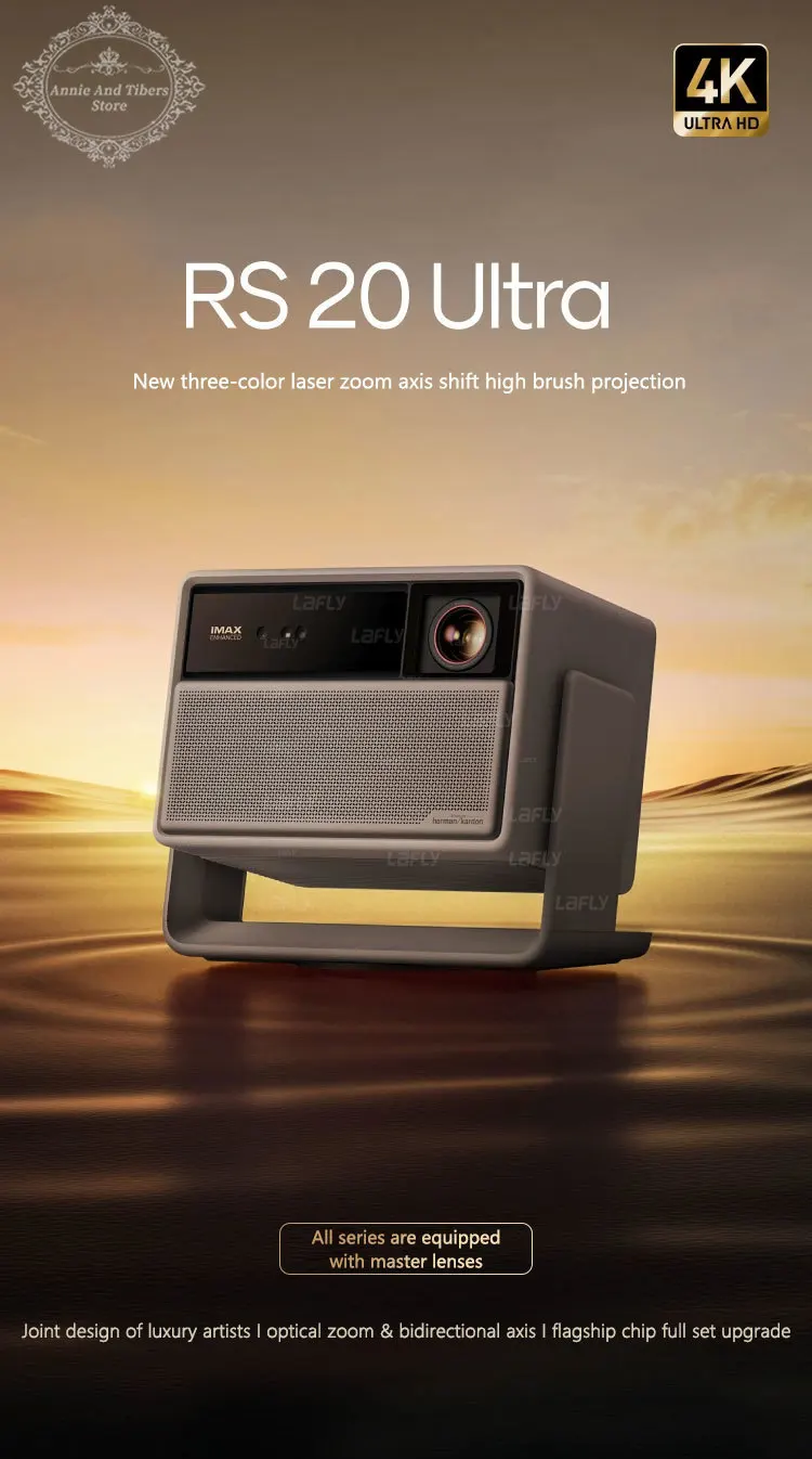 XGIMI RS Pro 2 4Kプロジェクター XGIMI RS PRO 2 Projector - 4K Native, 120hz DLP Home Theater