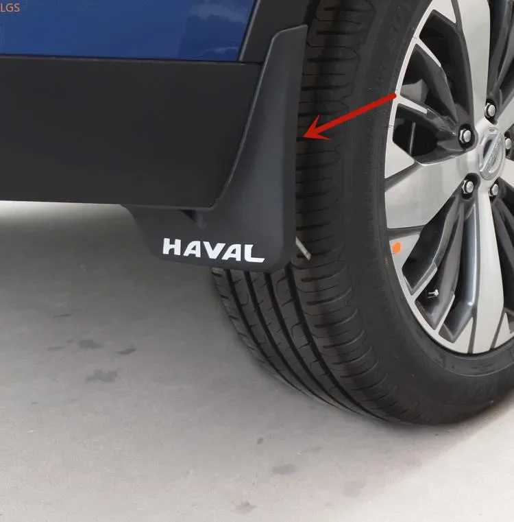 

Для Haval F7X 2018-2021 высококачественный мягкий пластиковый автомобильный брызговик грязезащитная защита от грязи декоративные автомобильные аксессуары