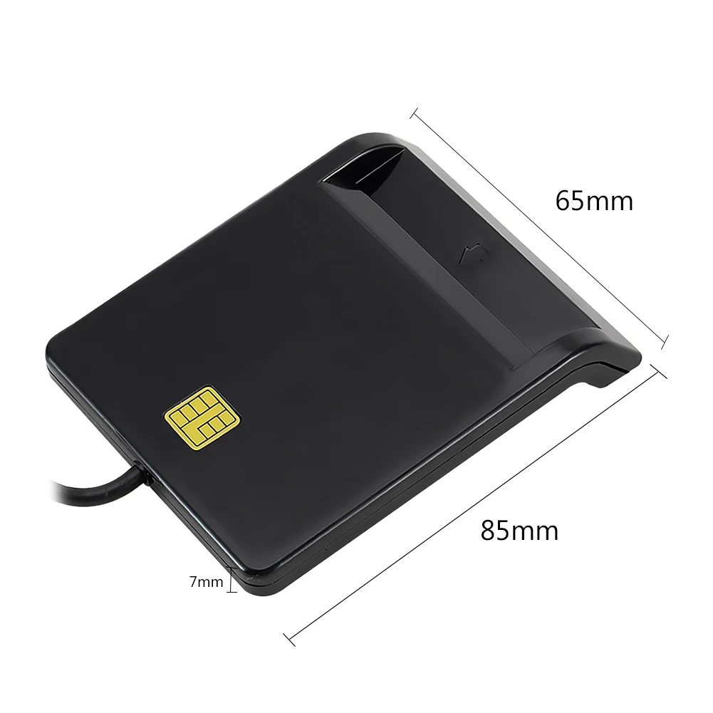 윈도우 리눅스용 USB 2.0 스마트 카드 리더, DNIE ATM CAC IC ID 뱅크 SIM 카드용, 우수한 품질, 숙련 제조