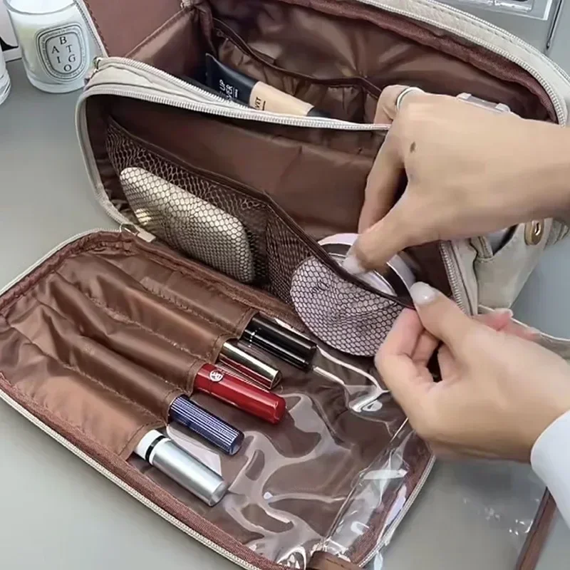 Travel Bags Men Women Cosmetic Bag Waterproof Makeup Bags Organizer Large Capacity Cosmetics Toiletry Bag Washbag Organizadores - 4