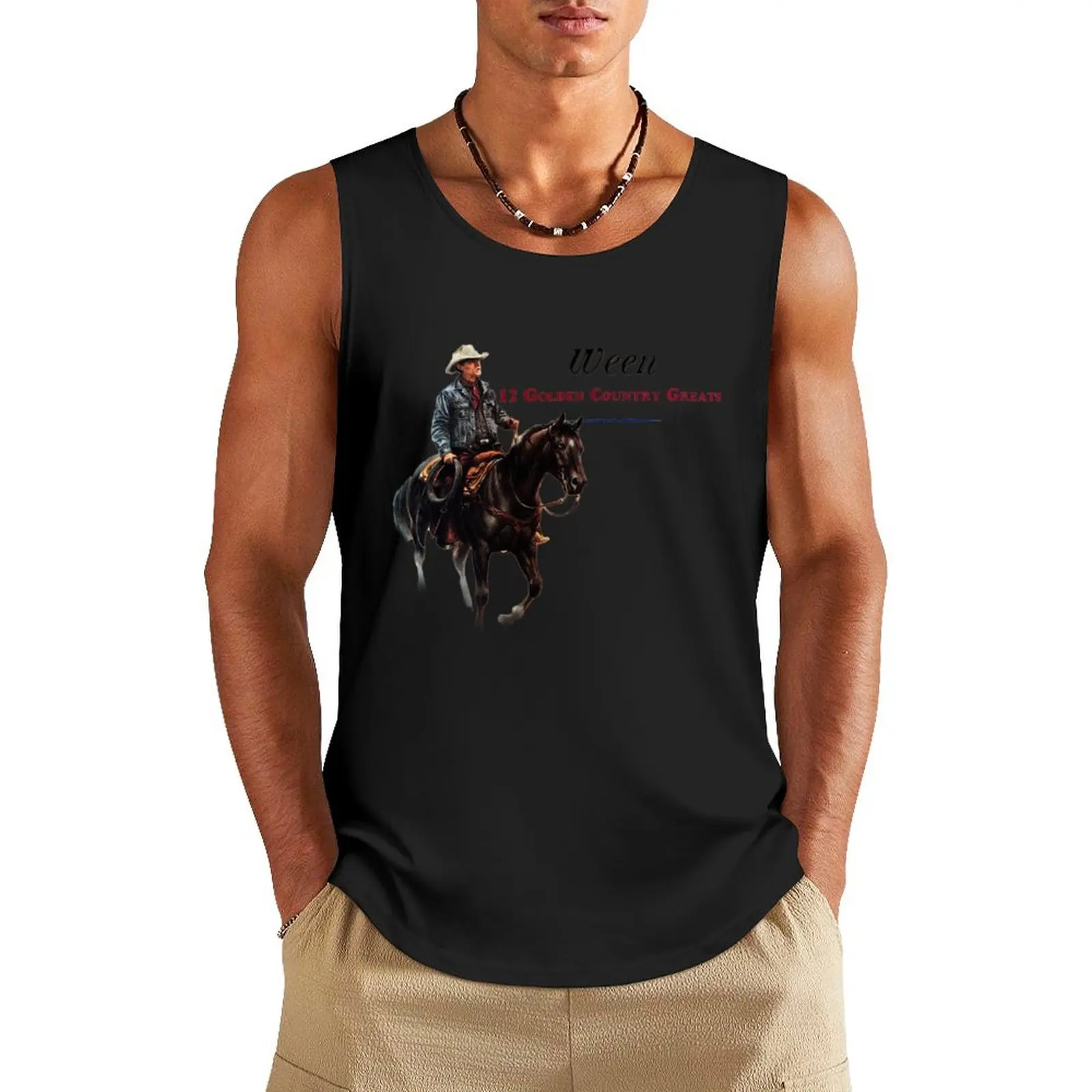 

12 golden country greats Tank Top Men's clothing brands mens designer clothes man sexycostume Sleeveless top
