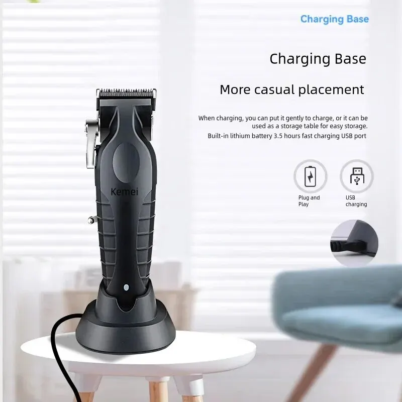 Hair Clipper Kemei Professional For Men Cord/Cordless Hair Cutting Beard Trimmer