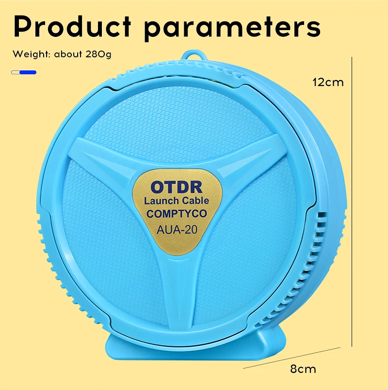 Customizable 300M OTDR Launch Cable OS2 Single Mode Optical Time Domain Reflecto