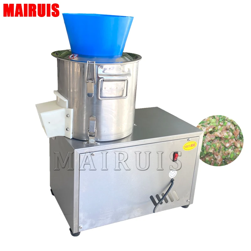 

220V/110V Vegetable Slicer Electric Salad Onion Cutter Chopper Machine