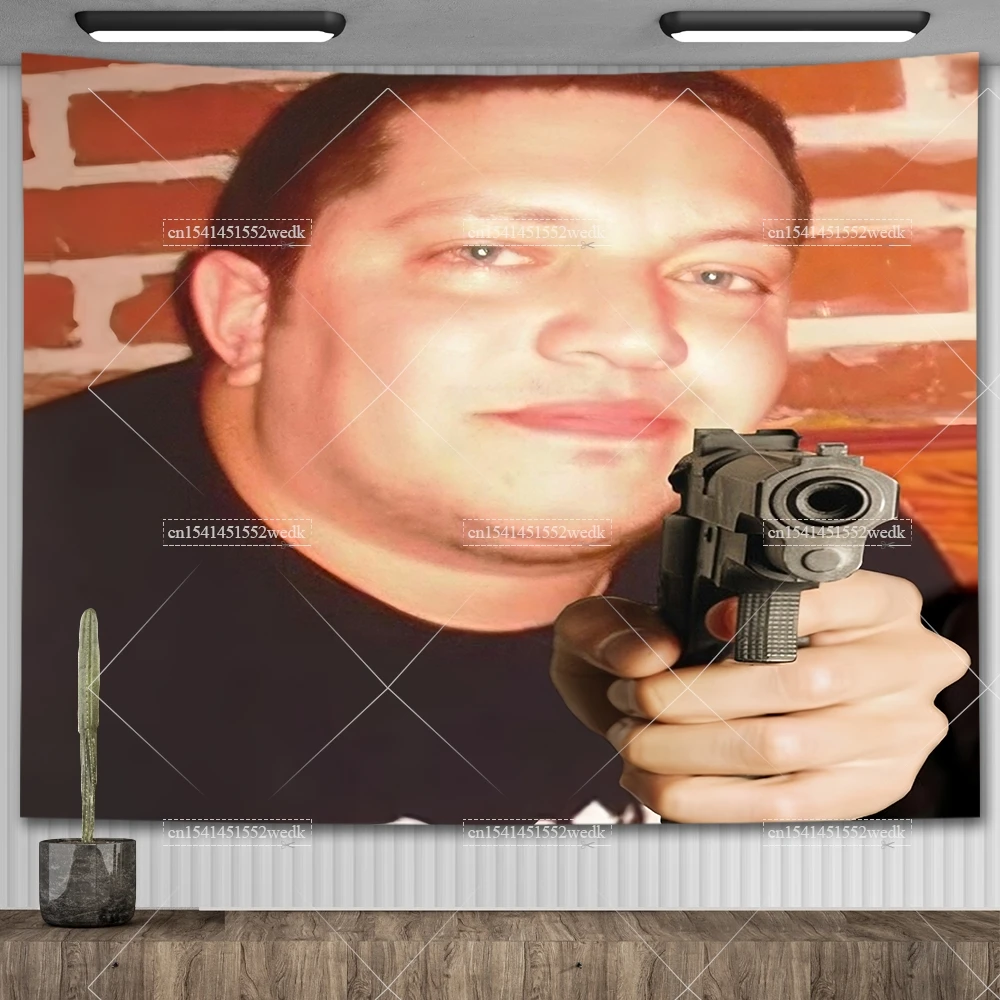 Sal Vulcano Meme Flags Wall Tapestry Funny Impractical Jokers Tapestry Aesthetic Room Decor Party Backdrops Bedroom Wallpapers