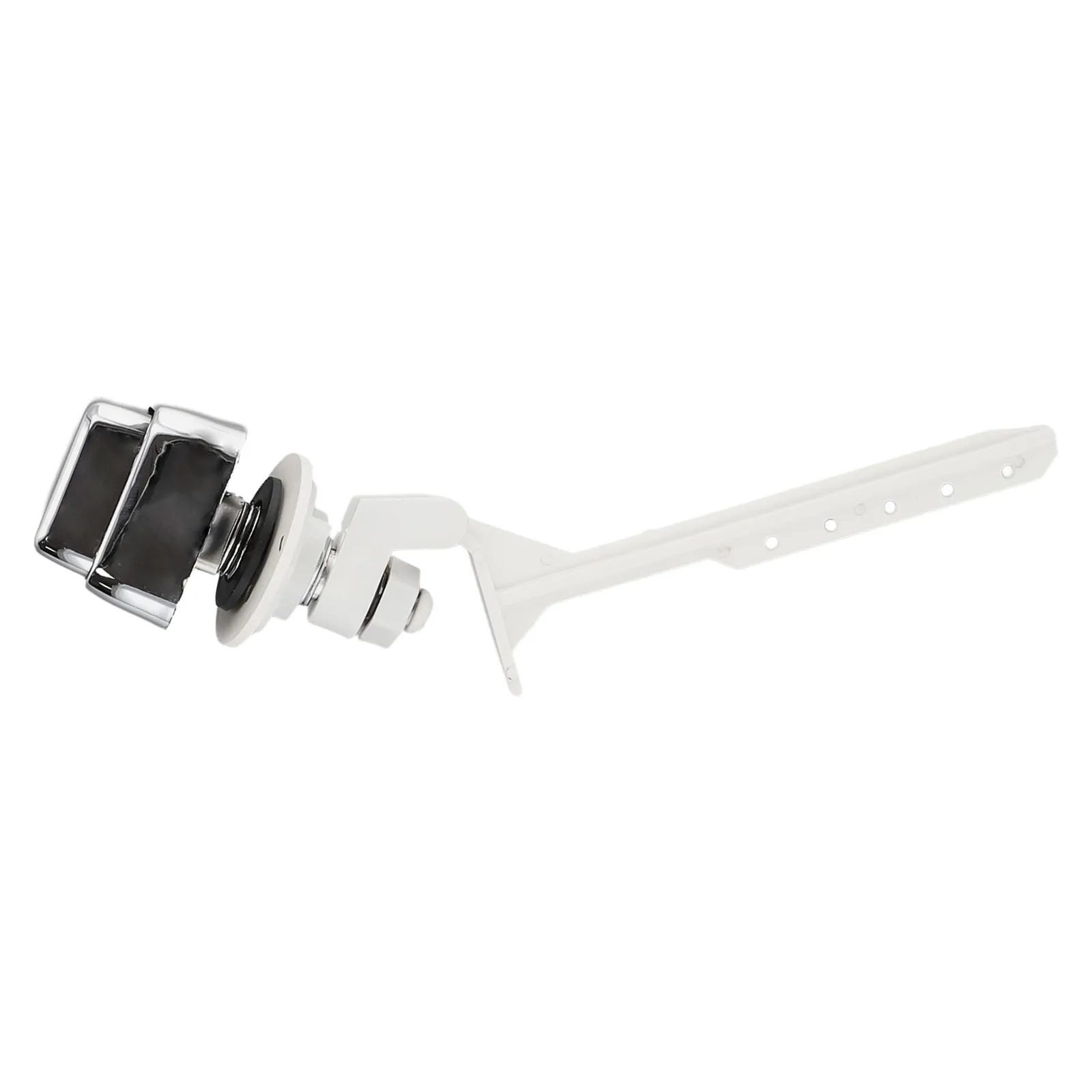 Description Picture 4 of itemToilet Side Push Button Flush Lever Handle Toilet Tank Replacement Universal Flush Side Wrench Switch Square Side Button