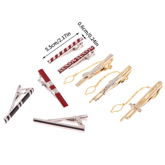 Fermacravatta Uomo Argento JEYORZY | Per Occasioni Speciali E Quotidiane - Foto 4