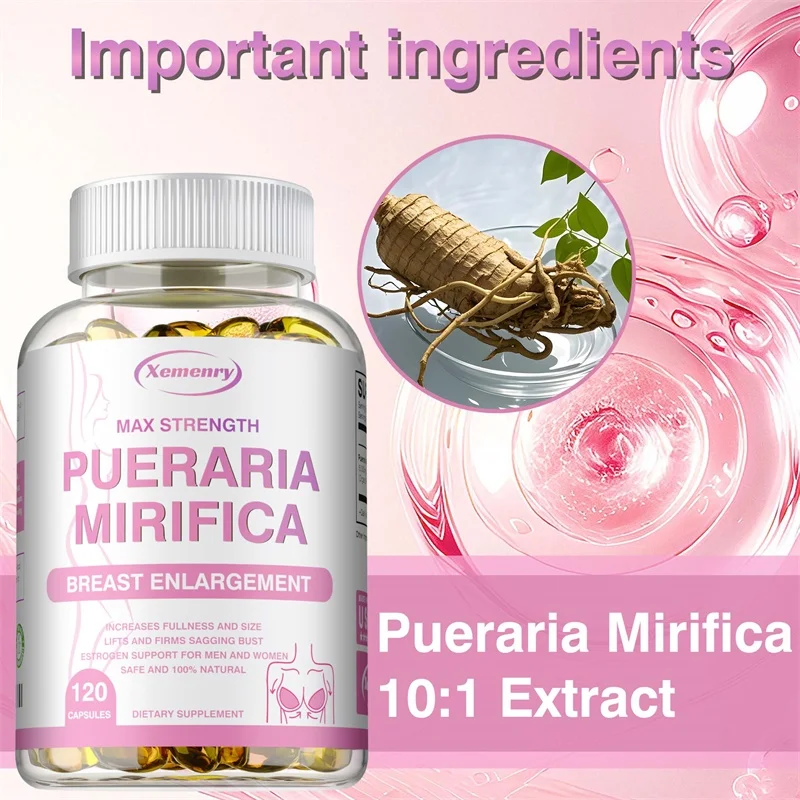 Pueraria Mirifica Breast Growth Vaginal Health Menopause Relief Skin & Hair Health