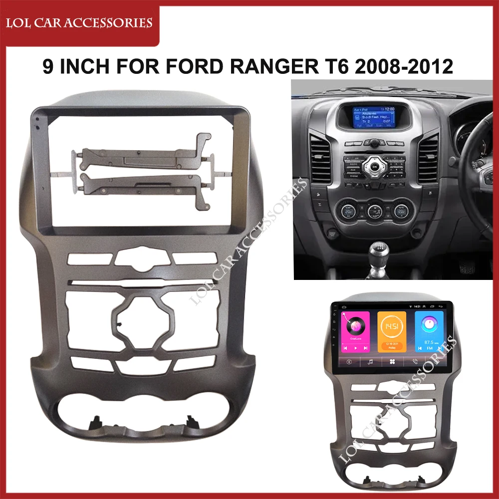 Магнитола LCA 9 дюймов для FORD Ranger T6 2008-2012 стерео автомобильное радио Android MP5 GPS-плеер