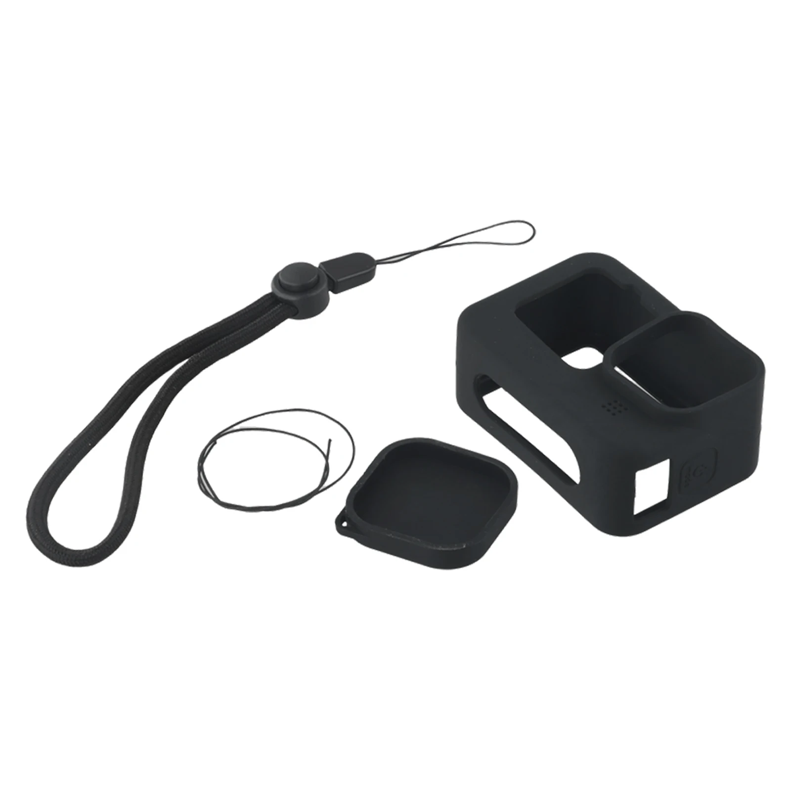 

Blue Hero Protective Hero Black Good Condition Speaker Hand Rope High Quality Traps Heat Lanyard Lens Cover Blue