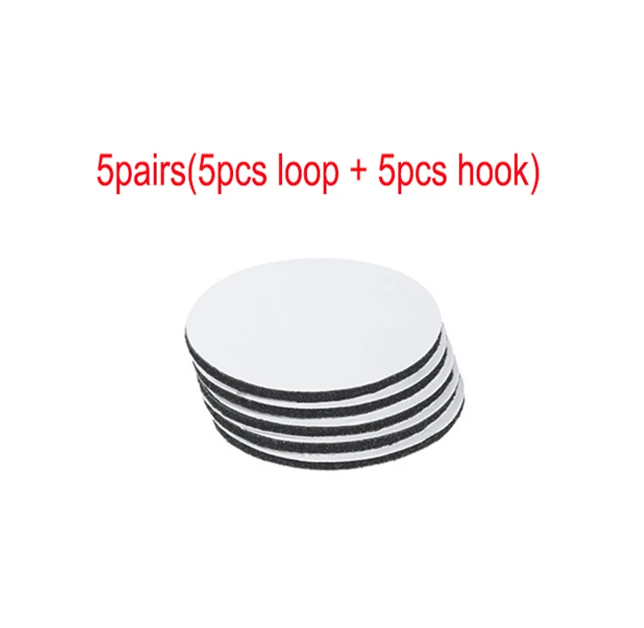 Self-Adhesive Hook and Loop Fastener Dots - Non-Slip Solution for Bed Sheets, Sofas, Mats, and Carpets