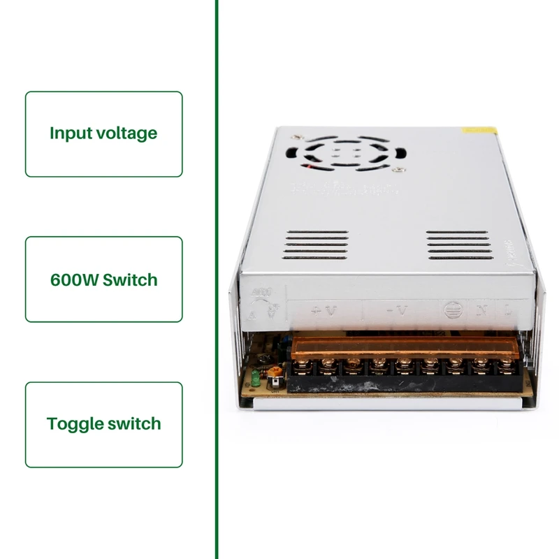 48V 12.5A 600W Switch Power Supply Monitoring Equipment Industrial Automation PLC Control Cabinet LED Equipment