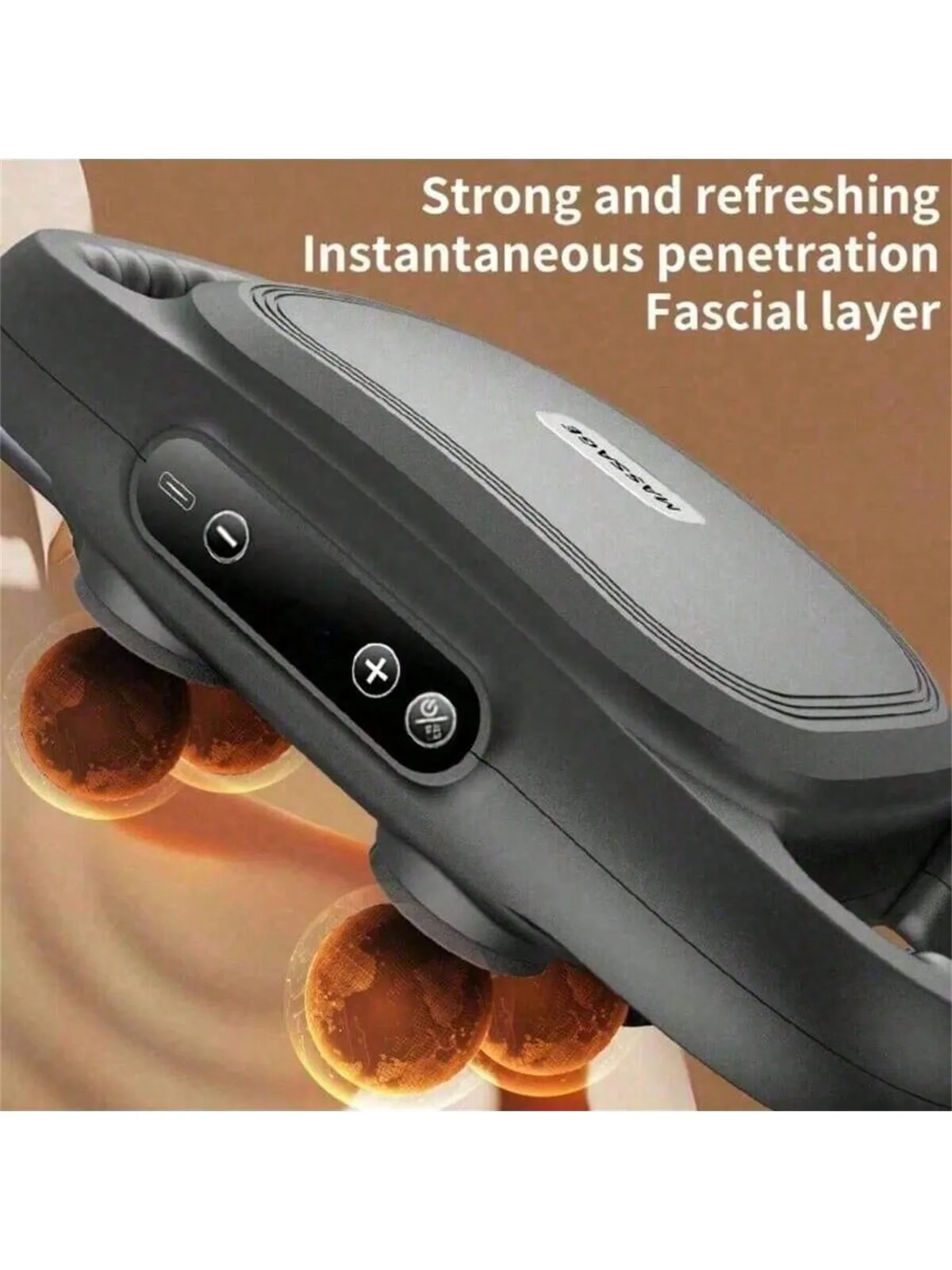 Wireless Deep Tissue Massage Gun for Back and Waist Relief
