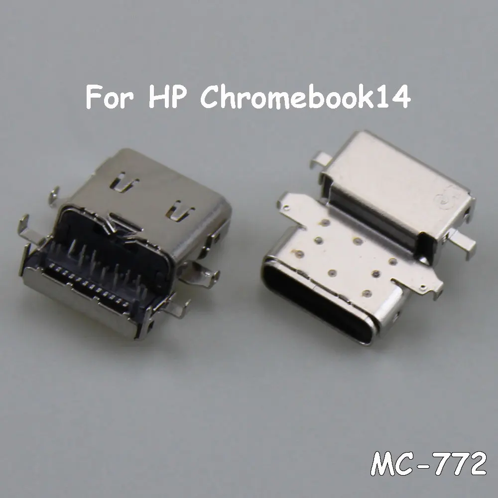 

1-10Pcs Applicable HP Chromebook14 5G charging port hsn-Q21c tail plug Micro USB type c built-in interface