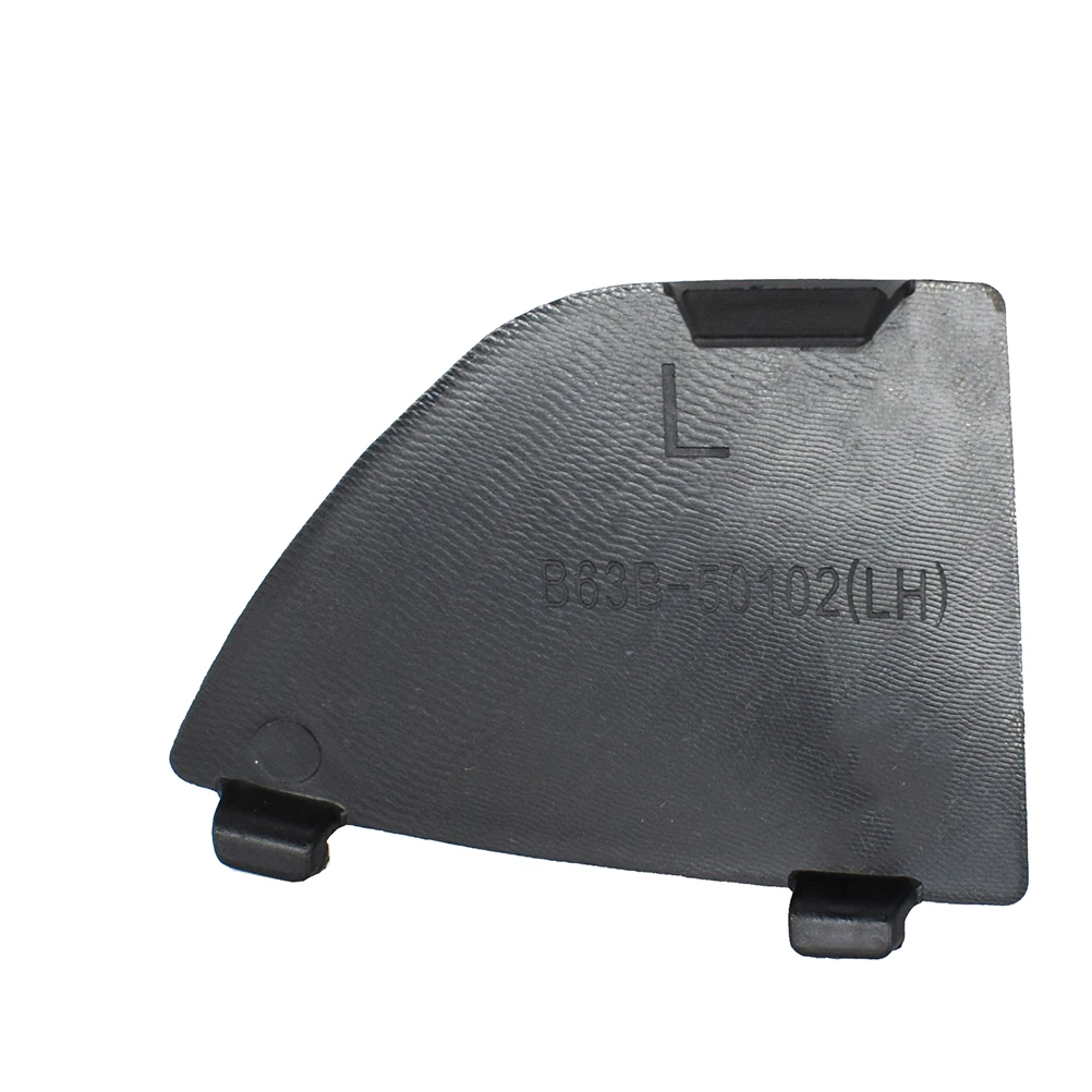 Car Bumper Cover B63B-50-101 B63B-50-102 Car Front Lower Bumper Tow Hook Eye Cover Grille Cap BANE50101 BANE50102 For Mazda 3-LD RH