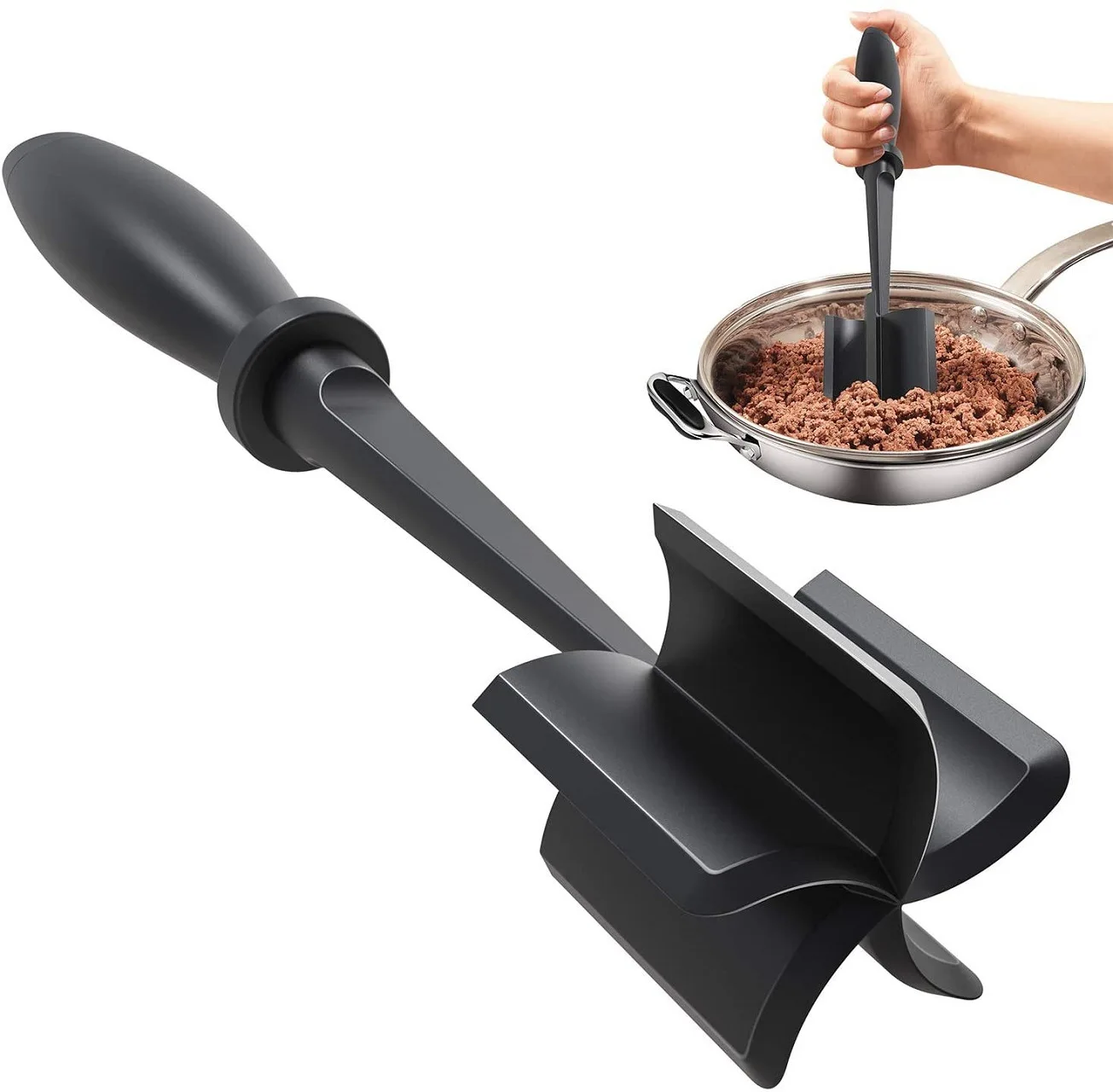 Premium Heat-Resistant Meat & Hamburger Chopper 1