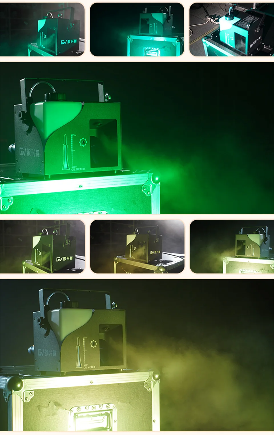 High Power 1000W Wedding Haze Machine Party Fog Mist Machine Mist Haze Smoke Mac