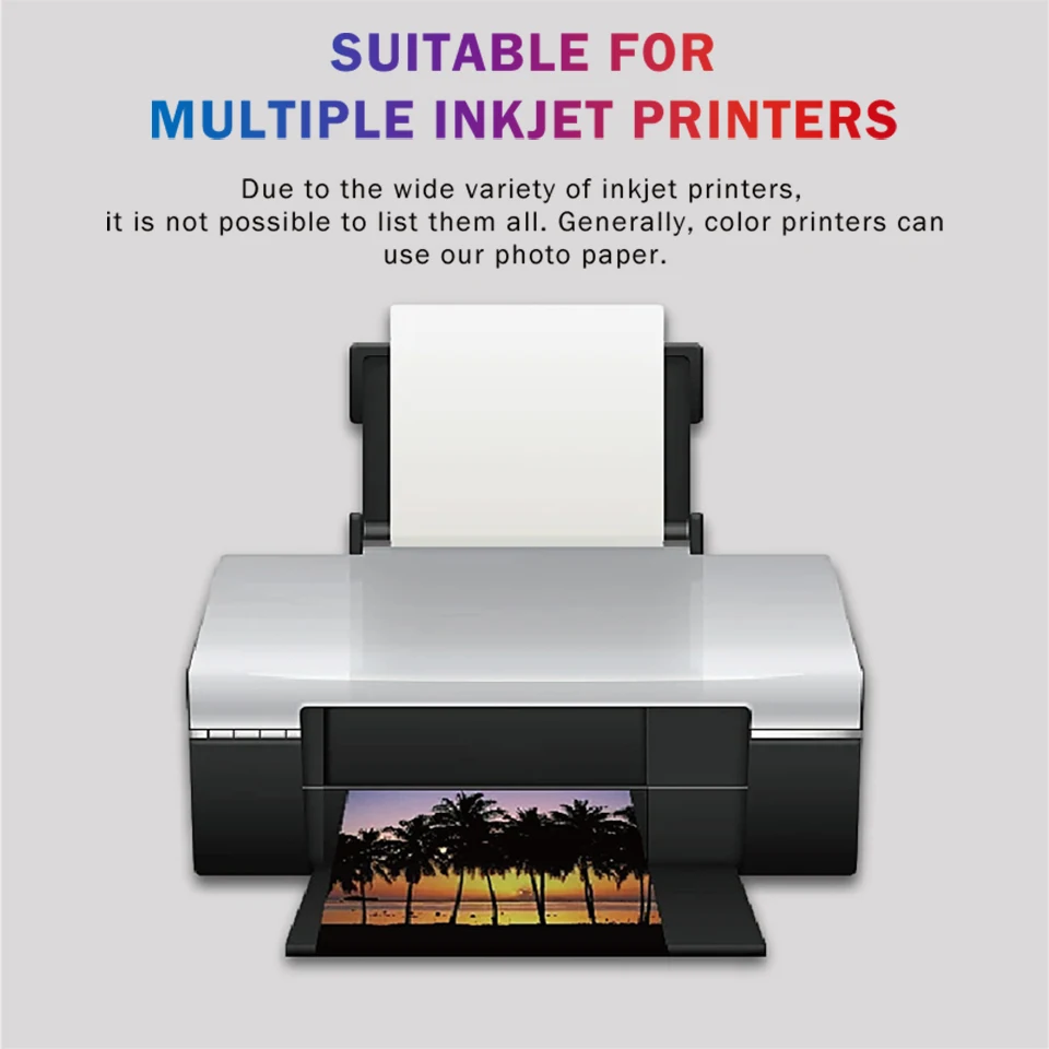 230g A3/A4 Photo Paper Glossy Printers Photographic Graphics Output Office Supplies Fniiva 20/50pcs Photo Paper Photo Printing Paper