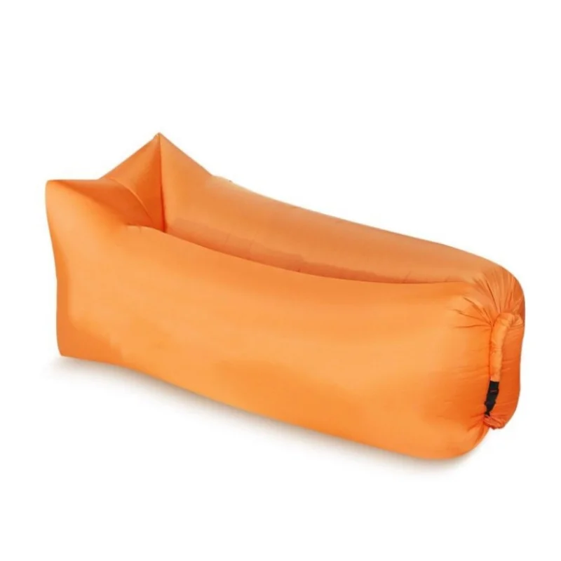 

Lazy Air Sofa Portable Outdoor Inflatable Picnic Bed Folding Beach Comfortable Sleeping Bag No Pump Required Gardern Lounge