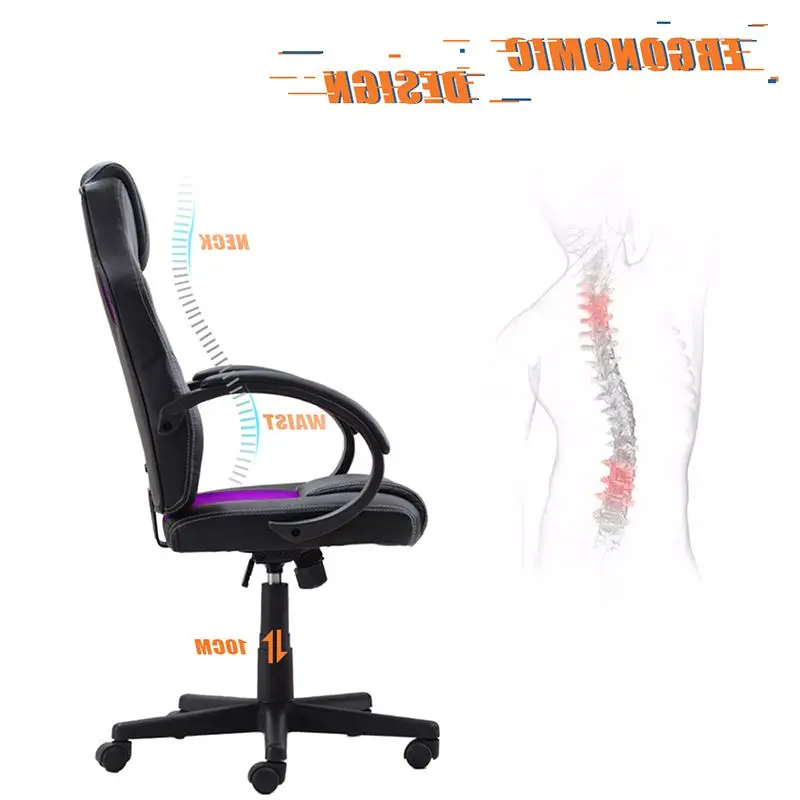 Description Picture 4 of itemPlaystation-ordenador, escritorio, reposabrazos, silla giratoria ergonomica para adultos y ninos