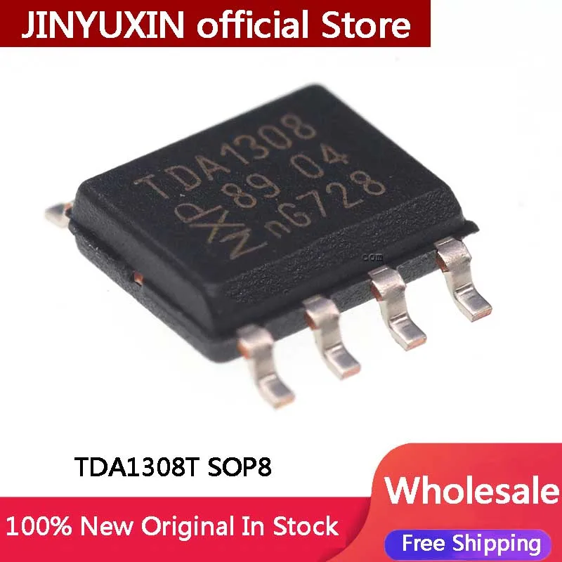 

10 шт. 100% Новый оригинальный TDA1308T/N2 TDA1308T TDA1308 SOP8 SMD аудио усилитель микросхема