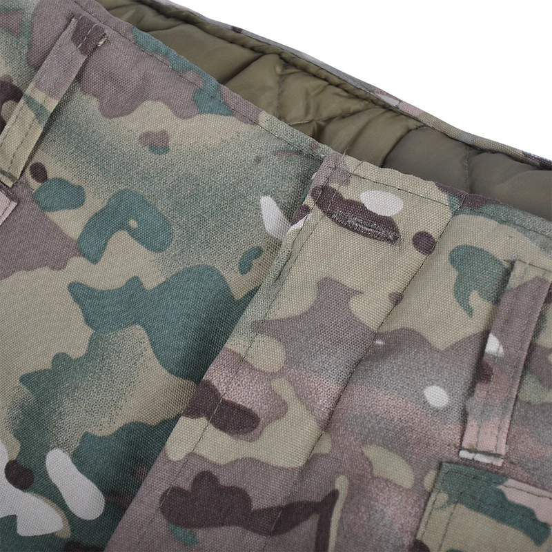 -5 ° f giacche da esterno pantaloni tattici termici Camo pantaloni Multicam abbigliamento da lavoro uniforme da combattimento cappotti con cappuccio tuta da caccia