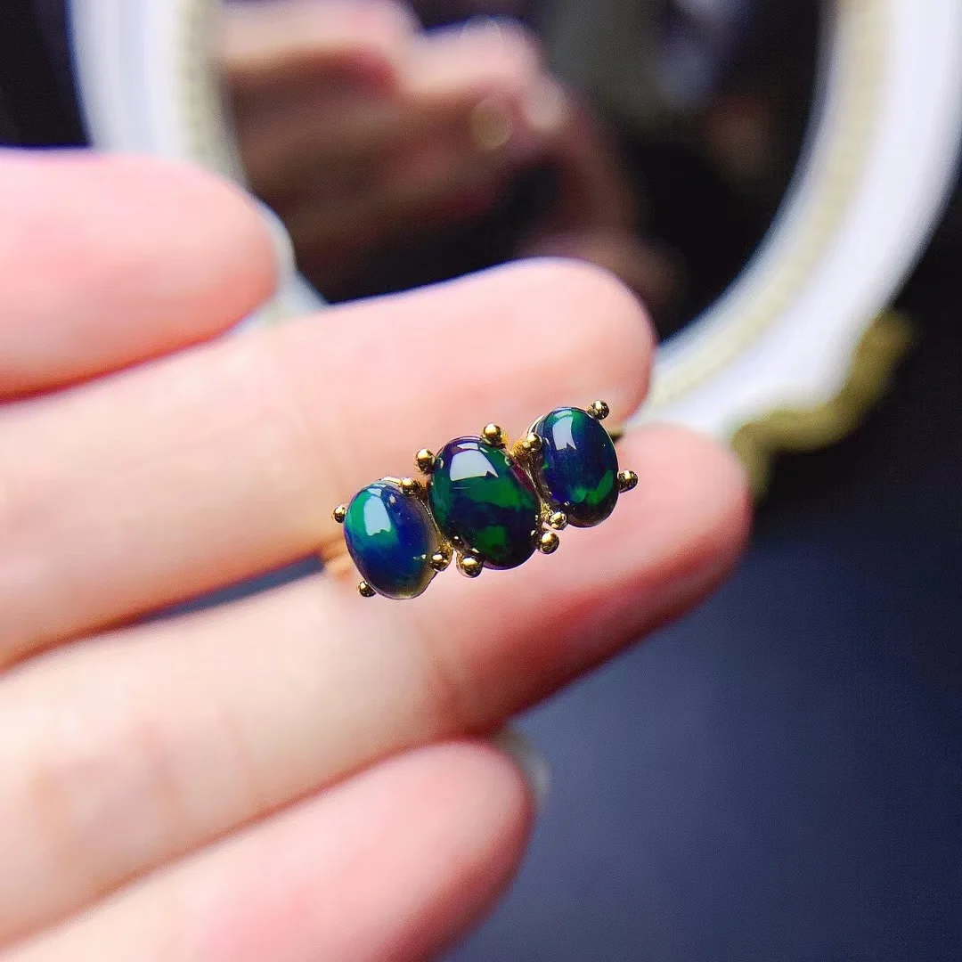 

Женское кольцо из серебра 925 пробы FS, черное кольцо из серебра 925 пробы с красивой подвеской, свадебная бижутерия