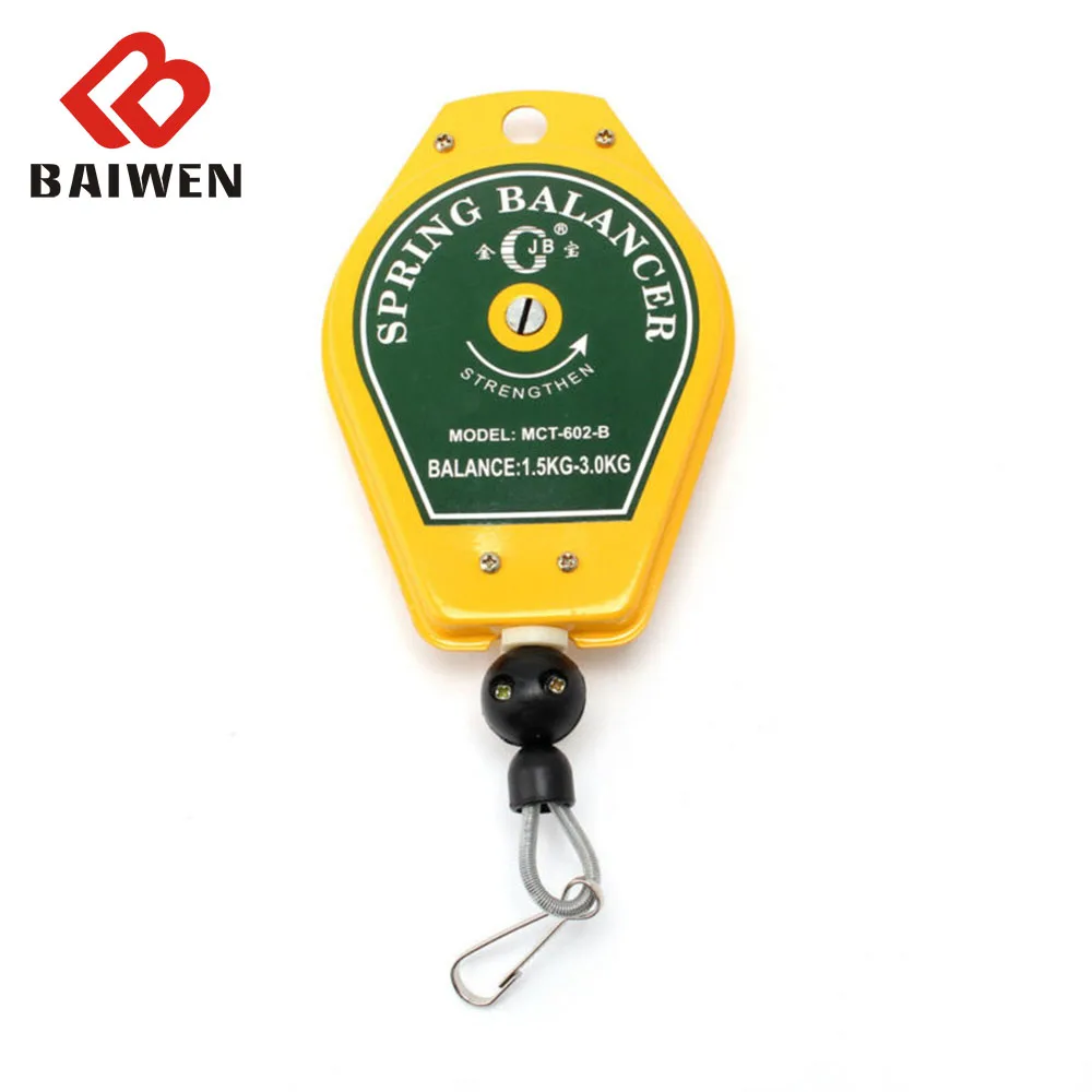 Retractable Spring Balancer 0.6-5kg Hanging Torque Wrench Steel Wire Rope Measuring Tool Holder Assembly-line Fixtures Tools